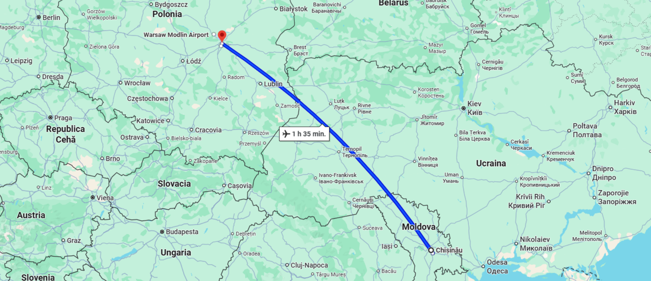 bilete avi chisinau varsovia voiaj.md